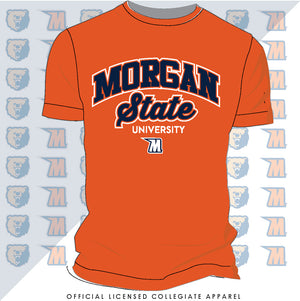 Morgan State | Univ. ARCH Navy Unisex Tees (**)