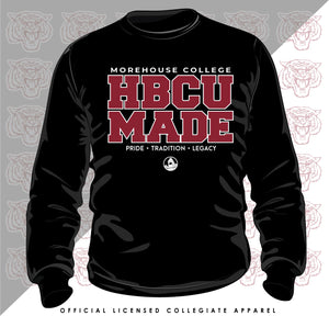 MOREHOUSE | HBCU MADE  Black Unisex Sweatshirt (Z)