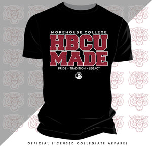 MOREHOUSE | HBCU MADE Black Unisex Tees (Z)