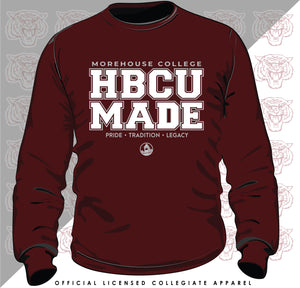 MOREHOUSE | HBCU MADE Maroon Unisex Sweatshirt (Z)