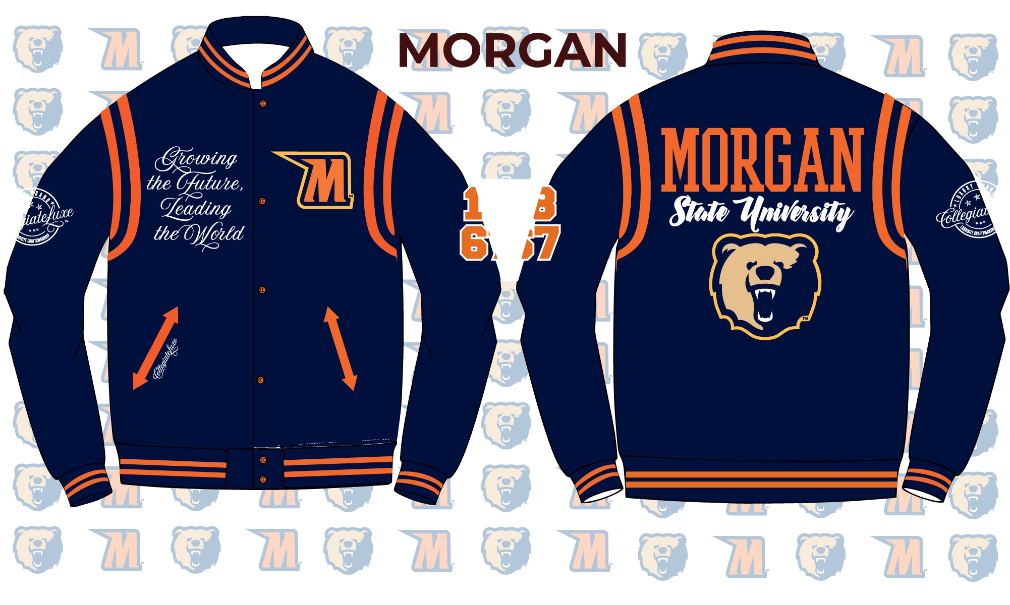 Morgan State | VARSITY JACKET UNISEX (K)