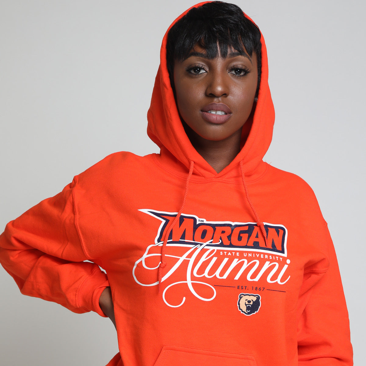 Morgan State | FANCY ALUMNI Hoodies -Z- (DK)