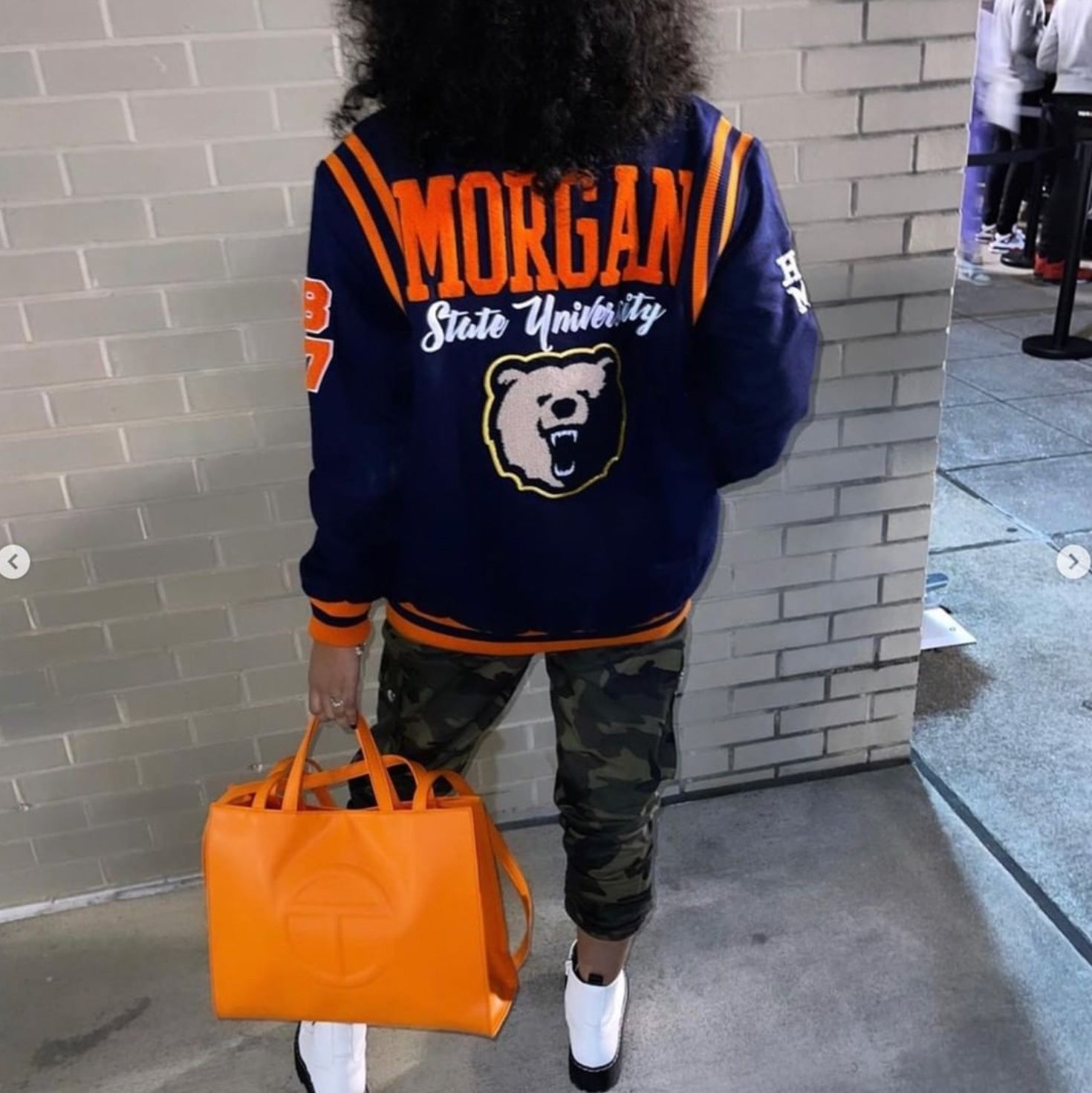 Morgan State | VARSITY JACKET UNISEX (K) – collegiateluxe
