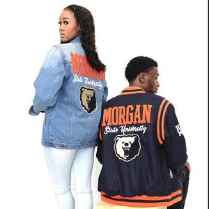 Morgan State | DENIM UNISEX JACKET