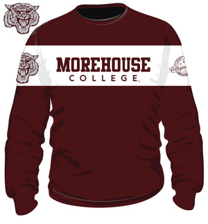 MOREHOUSE | 2 TONE ( Chenille & Embroidery  ) UNISEX SWEATSHIRT