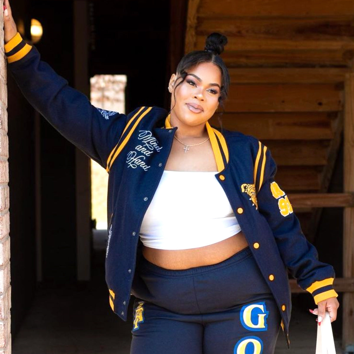 Pre Order (Ship JAN 15)  NC A&T AGGIE | VARSITY JACKET Unisex