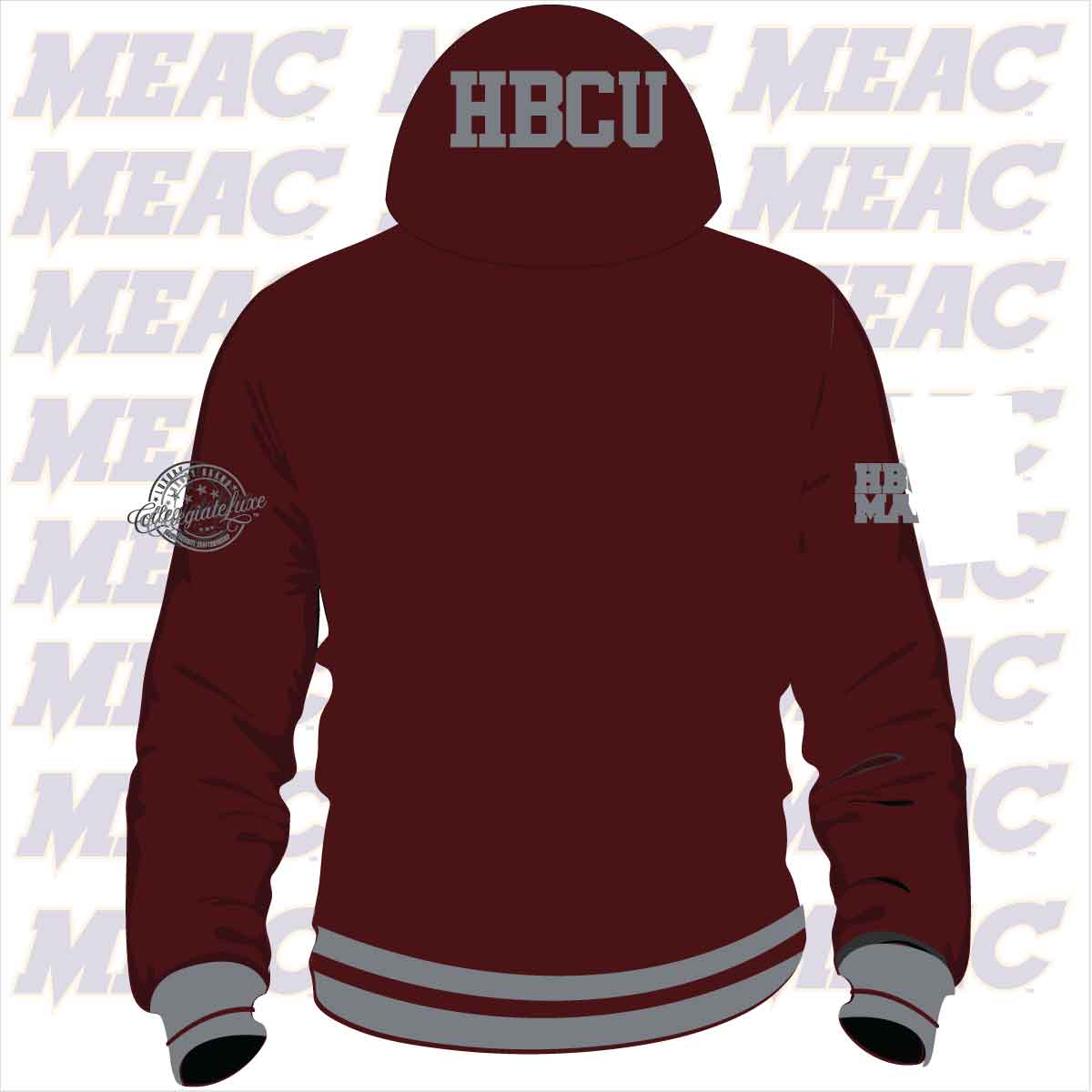 NCCU Chenille Unisex HOODIE (aja)