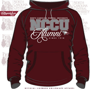 NCCU | FANCY ALUMNI Maroon Unisex Hoodie -Z-