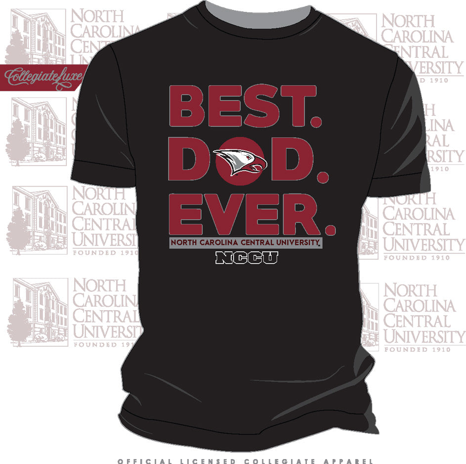 NCCU | BEST "DAD" EVER Unisex Tees -Z-