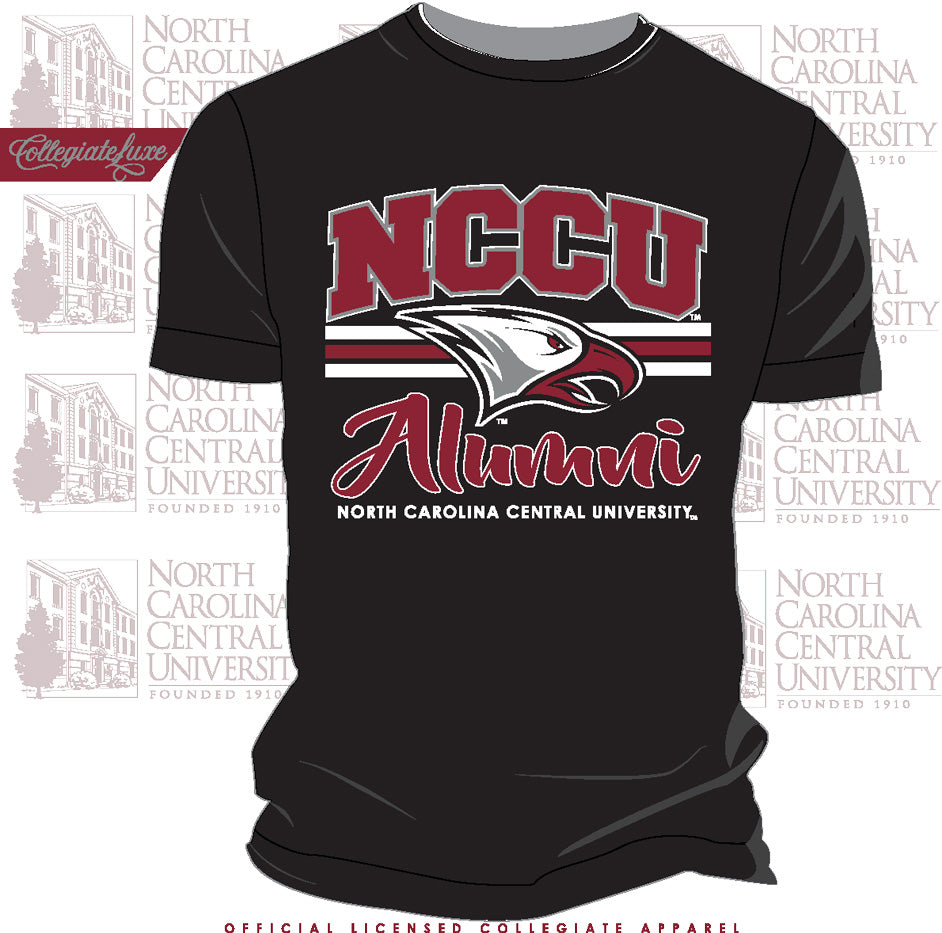 NCCU | Vintage ALUMNI Black Unisex Tees (**)