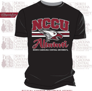 NCCU | Vintage ALUMNI Black Unisex Tees (**)