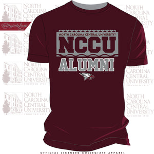 NCCU | 90s ALUMNI Maroon Unisex Tees -Z-