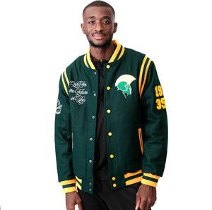 NORFOLK ST. | VARSITY JACKET Unisex Forest (K)