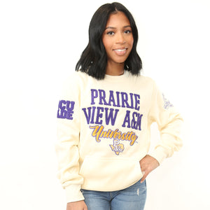 Prairie View A&M | Vintage CREAM (Chenille) | Unisex Sweatshirt