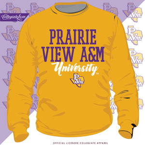 Prairie View A&M | 2020 Univ. GOLD Unisex Sweatshirt (Z)