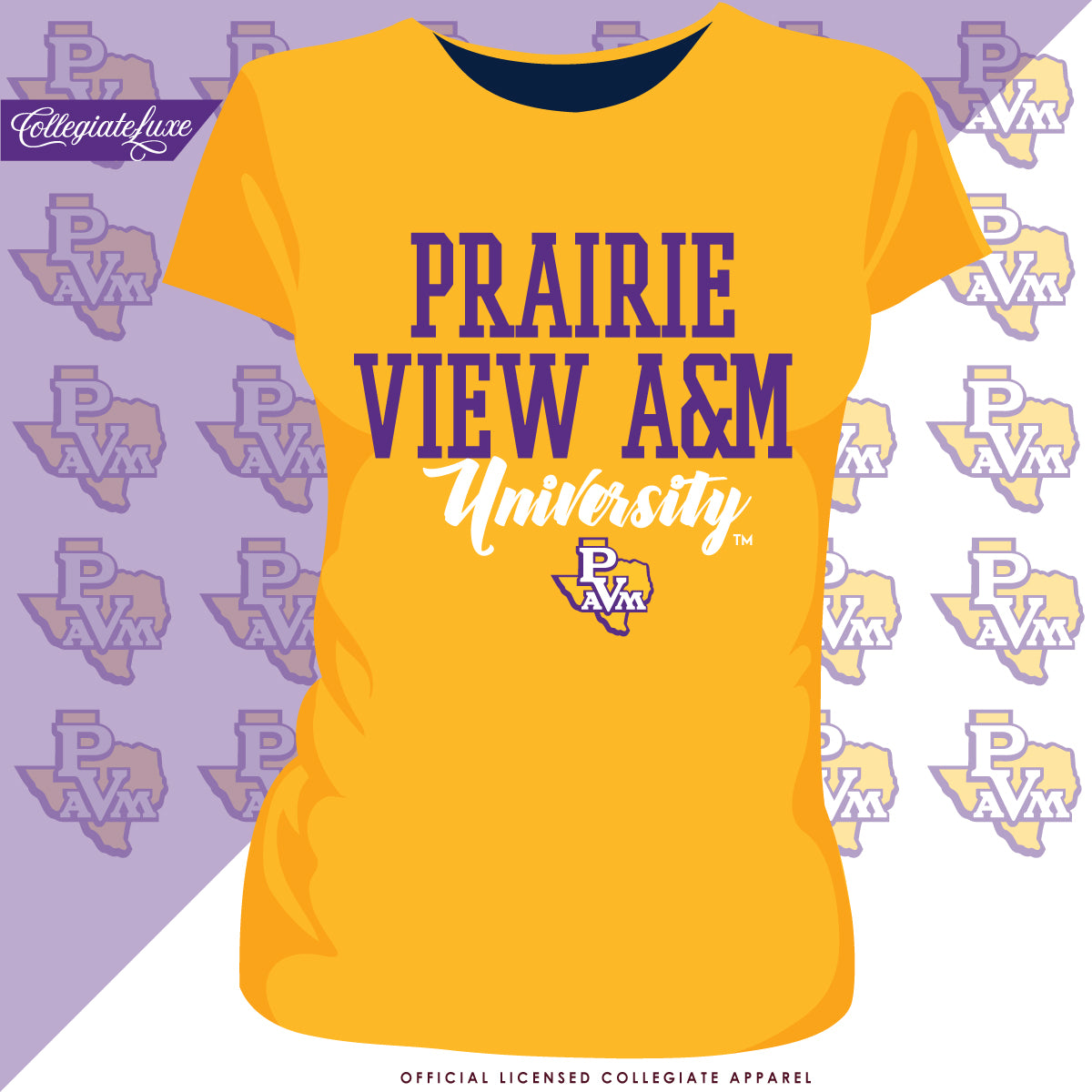 Prairie View A&M  | 2020 Univ. GOLD Ladies Tees (Z)