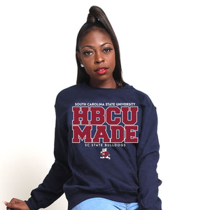 SC STATE | HBCU MADE |  Navy unisex Sweatshirt (z)