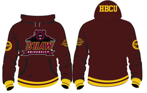 SHAW HBCU Chenille Unisex Hoodie aja