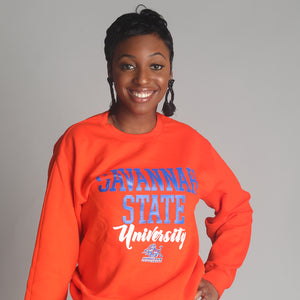 Savannah State | 2022 University Orange Unisex Sweatshirt (**)