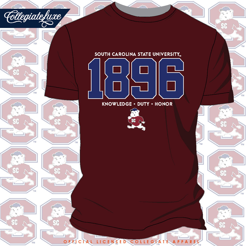 SC STATE | EST. Maroon Unisex Tees (N)