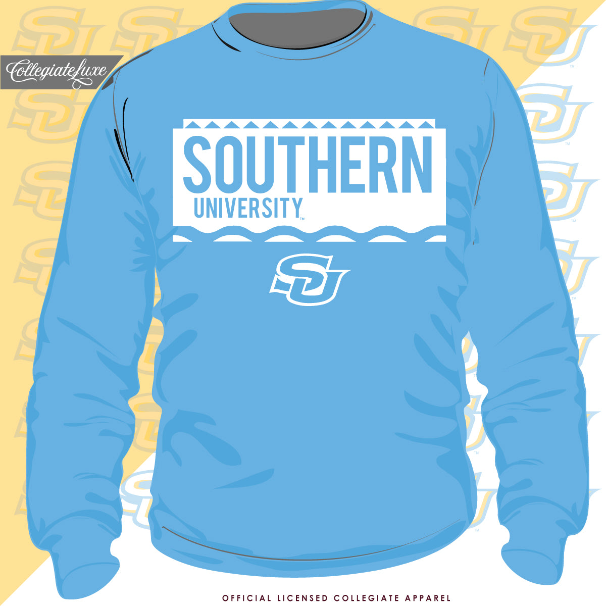 SOUTHERN UNIV. | Sudent Columbia Blue Unisex Sweatshirt