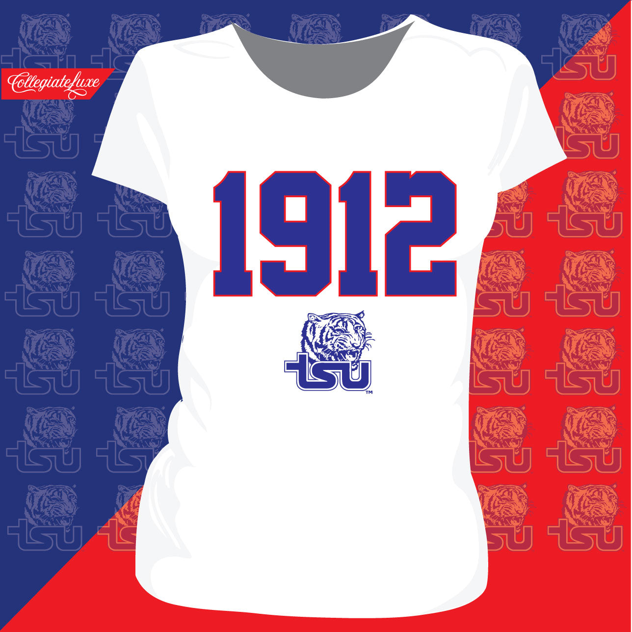 TennState | VINTAGE EST. White Ladies Tees (Z)