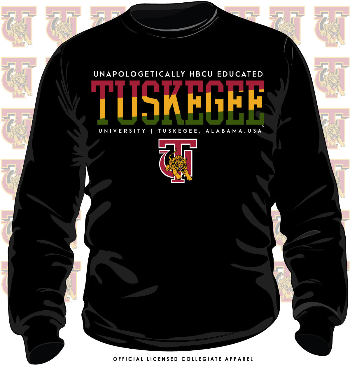 TUSKEGEE | 1892 Selassie RASTA Colors Unisex Sweatshirt 