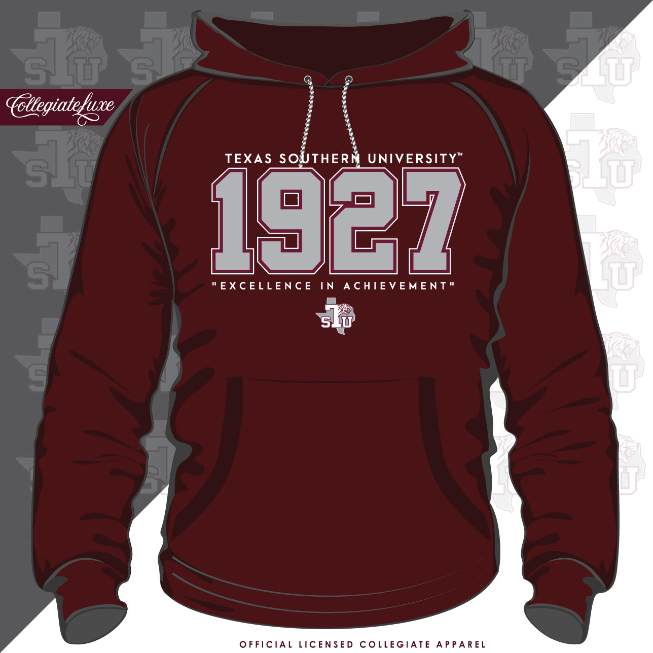 Texas Southern Maroon Unisex Hoodie (**)