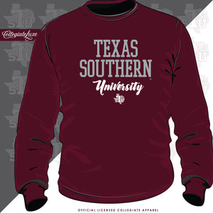 Texas Southern | Univ. Maroon Unisex Sweatshirt (z)