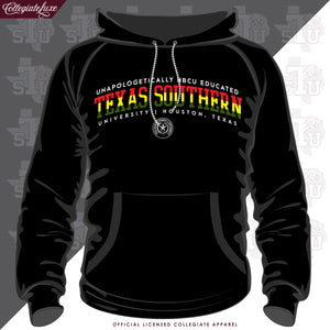 Texas Southern | RASTA Black Unisex Hoodie