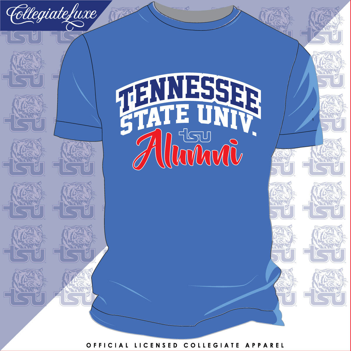 TennState | Vintage ARCH ALUMNI Royal Blue Unisex Tees -Z-