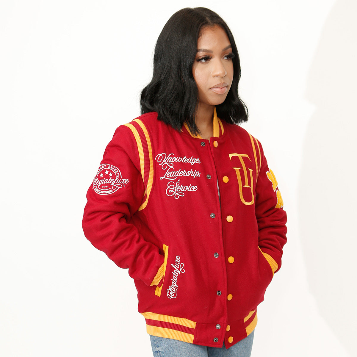 TUSKEGEE  | VARSITY JACKET Unisex (K)