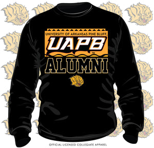 Arkansas at Pine Bluff |  90s ALUM | Black unisex Sweatshirt (z)