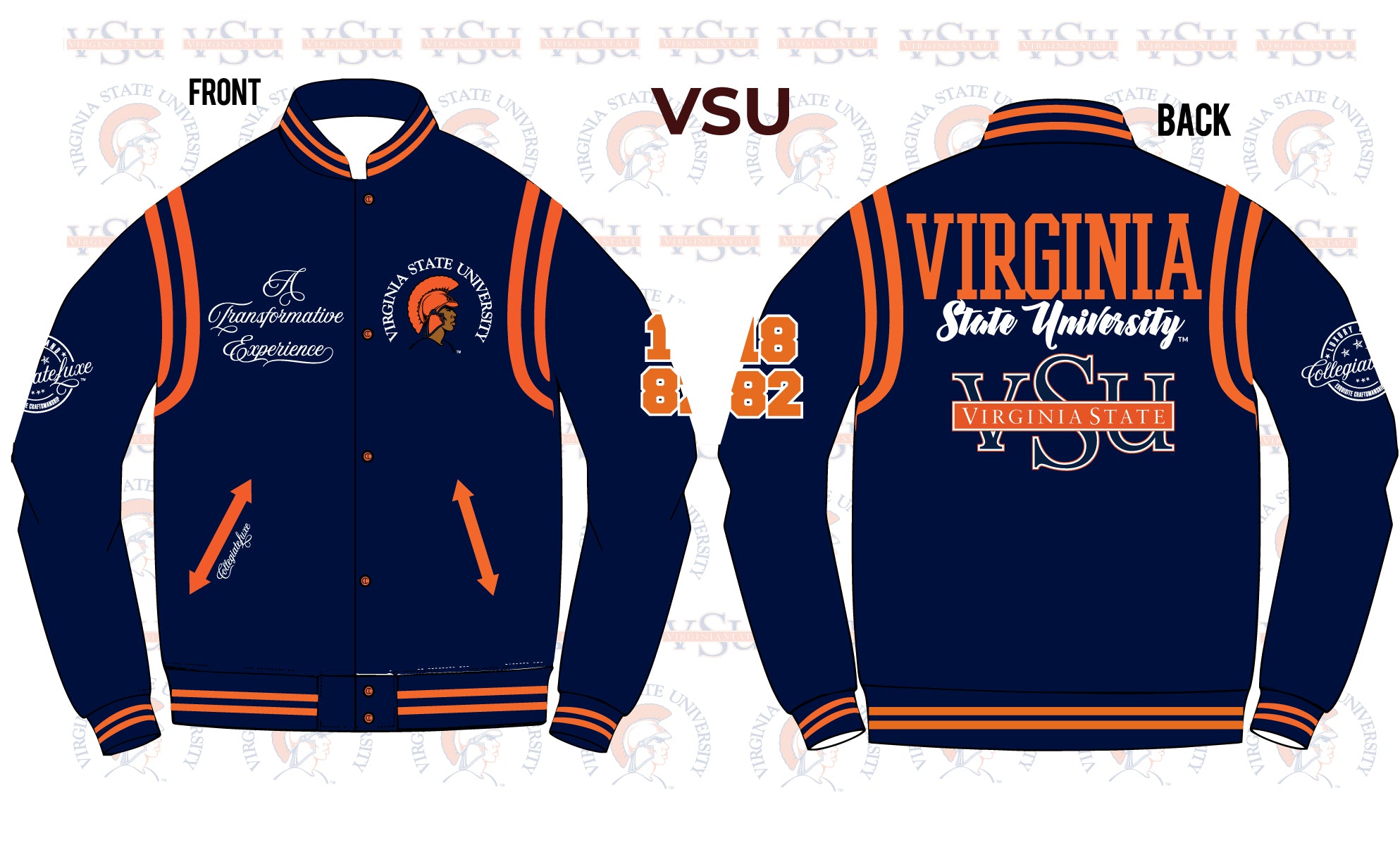 Virginia is Home Varsity Letterman Jacket