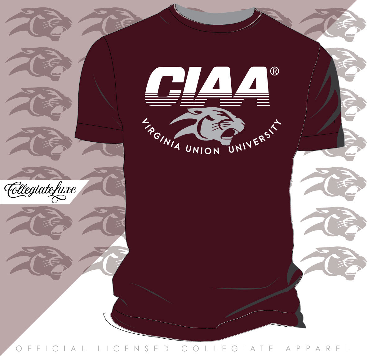 VUU | CIAA LOGO Maroon Unisex Tees
