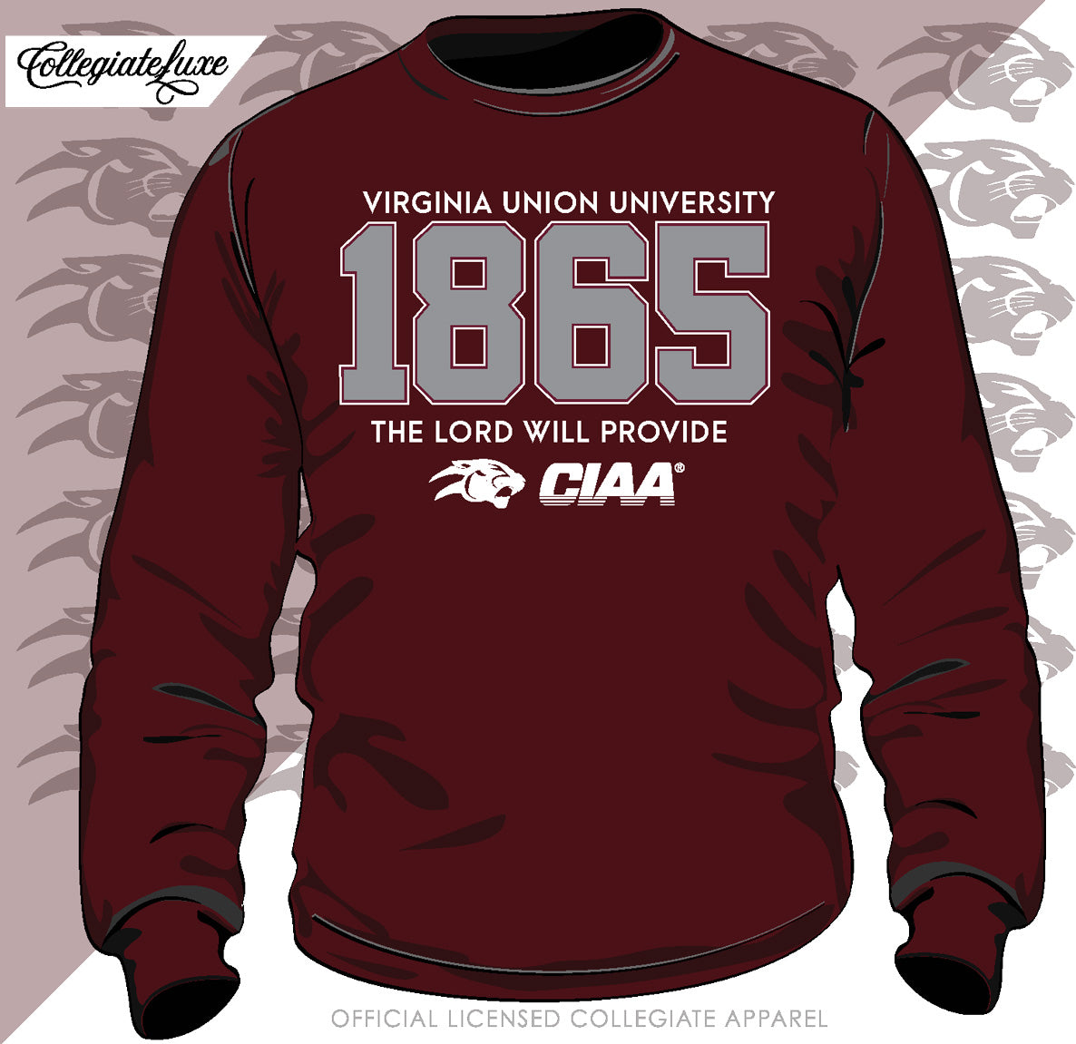 VUU | EST. 1865 Maroon Unisex Sweatshirt (DK)