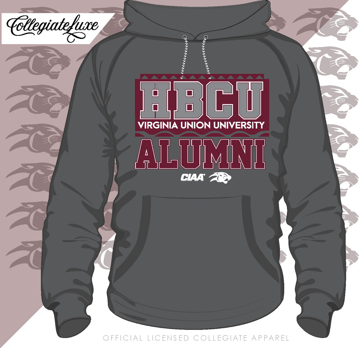 VUU | 90s ALUMNI Gray Unisex Hoodie (DK)