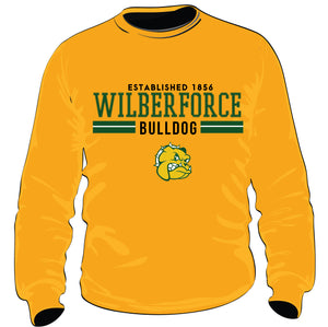 Wilberforce University  |  1856 Bulldog |  Forest  Unisex Sweatshirt