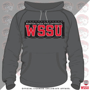 WSSU | 90s STUDENT Gray Unisex Hoodies (N)