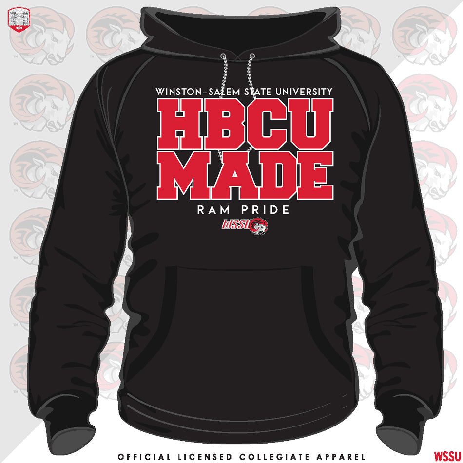 WSSU | HBCU MADE Black Unisex Hoodies (N)