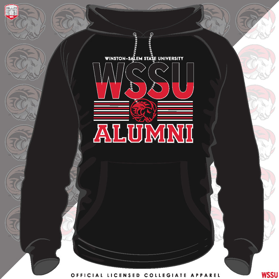 WSSU | ALUMNI Black Unisex Hoodies (N)