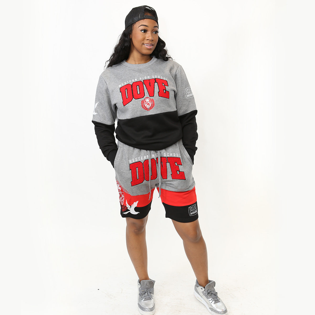 Western HS | THE WHS GRAD | 2 Tone Gray & Black (a**