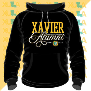Xavier University | Fancy ALUMNI  Black Unisex Hoodie (aja)