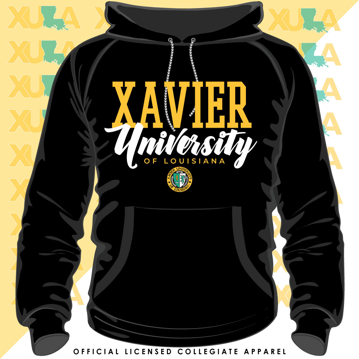 Xavier University | 2020 University  Black Unisex Hoodie (Z)