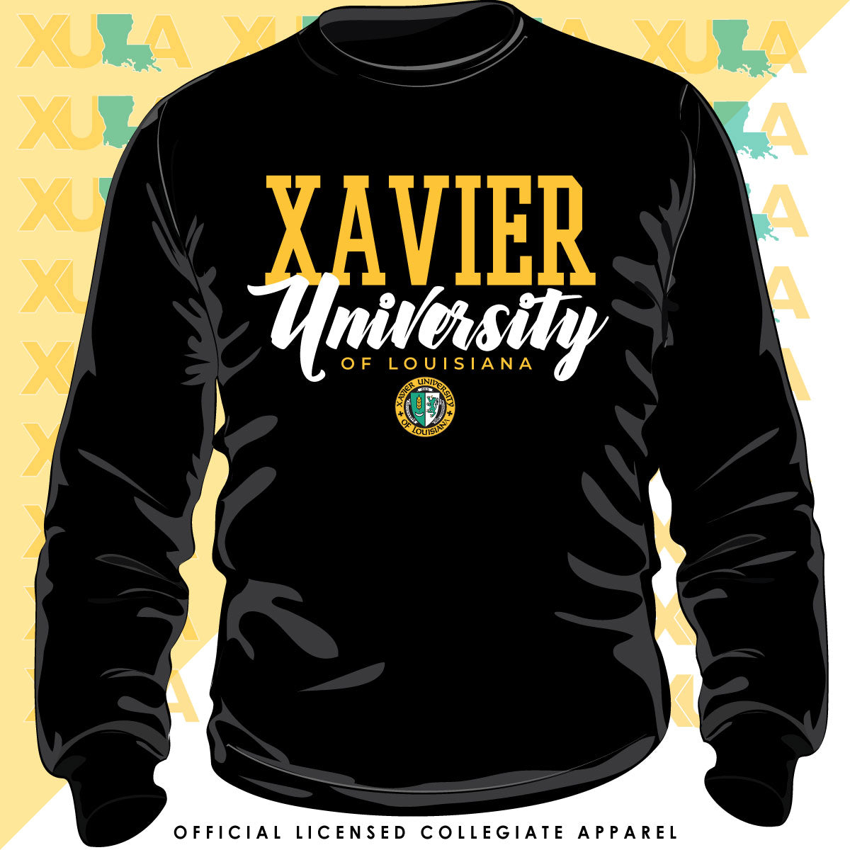 Xavier University | 2020 University  Black Unisex Sweatshirt  (aja)