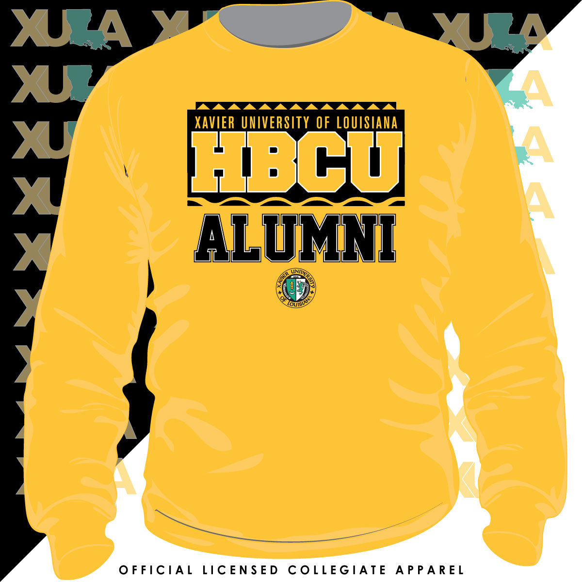 Xavier University | 90s ALUMNI GOLD Unisex Sweatshirt (aja)