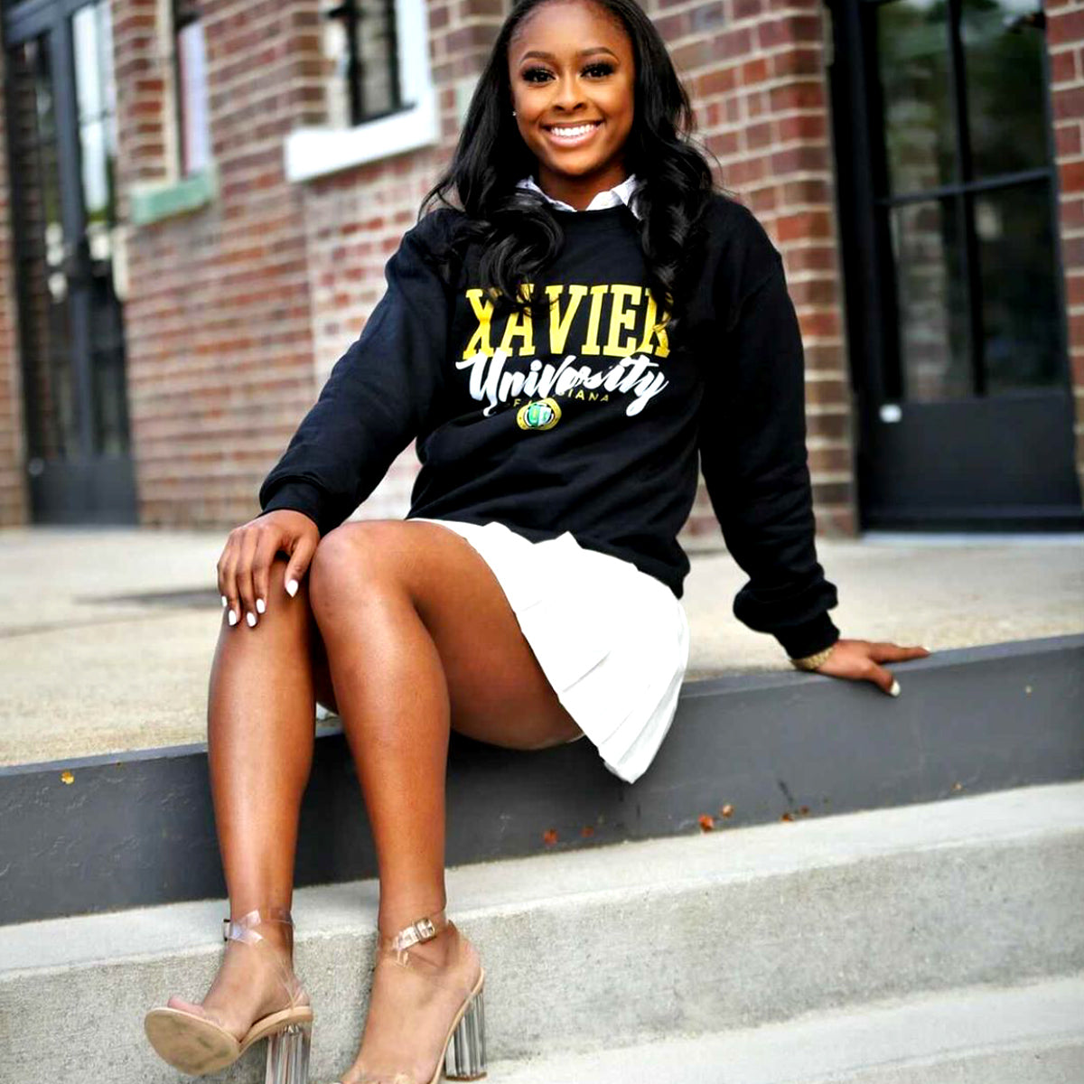 Xavier University | 2020 University  Black Unisex Sweatshirt  (aja)