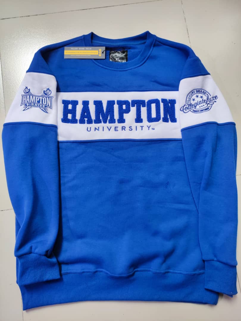 Hampton U | 2 TONE Chenille Unisex Sweatshirt -aja