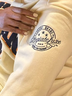 Morgan State | Chenille ARCH  | Cream UNISEX SWEATSHIRT