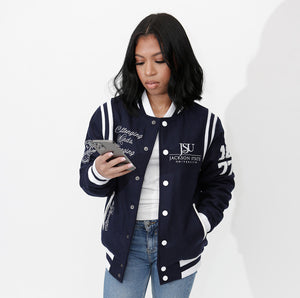 JACKSON ST | VARSITY JACKET Unisex (a**